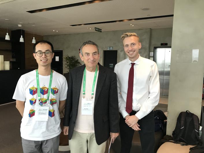 Felix Ye with Ken Ribet and Jakob Kotas